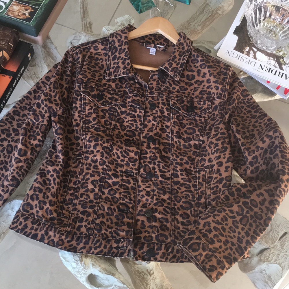 Animal print jacket